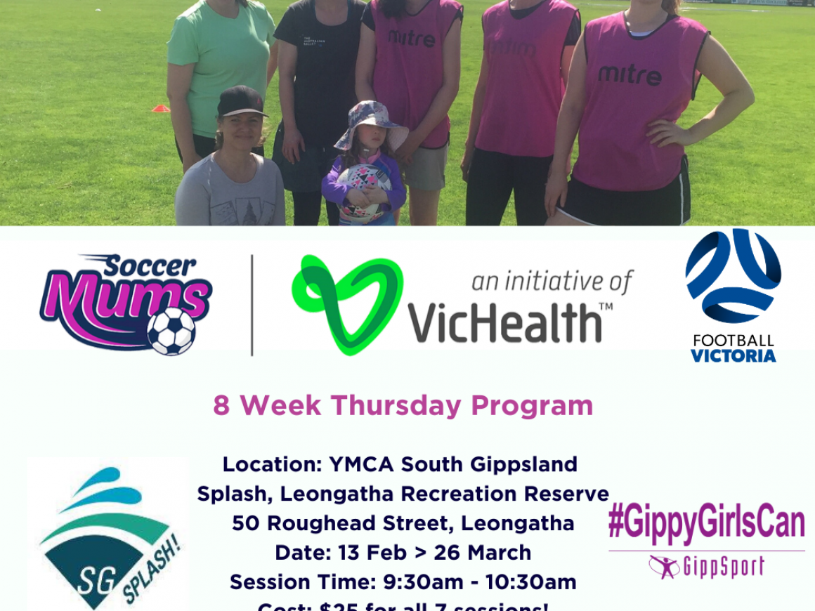 Leongatha Soccer Mums - Term 1 Thursday 7 Week Program