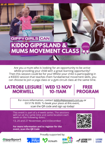 Kiddo Gippsland & Mums Movement class