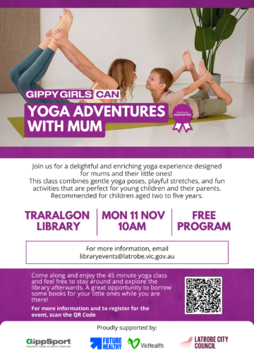 yoga adventures with mum